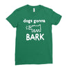 the janoskians dogs gonna bark Ladies Fitted T-Shirt