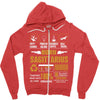 Born Sagittarius Multitasking Problem Solving Tees Zipper Hoodie