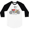 custom motorcycle 3/4 Sleeve Shirt