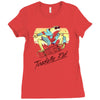 toadally rad Ladies Fitted T-Shirt