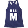 All M Racerback Tank