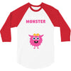 Creating a Lil Monster Baby Girl 3/4 Sleeve Shirt