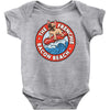 bacon beach Baby Bodysuit
