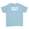 sarcasm now loading mens Youth Tee