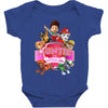 paw patrol birthday girl auntie Baby Bodysuit