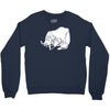 sancho und pancho kult fun fr&ouml;sche frog oldschool Crewneck Sweatshirt