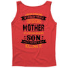 Super Cool Mother Of A Freaking Awesome Son Tank Top