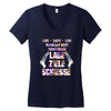 lade ziele schiesse2 Women's V-Neck T-Shirt