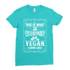 awesome vegan looks like Ladies Fitted T-Shirt