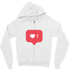 TAP LIKE Zipper Hoodie