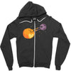 pluto hearts charon Zipper Hoodie