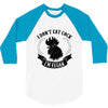 I Don't Eat Cock I'm Vegan 3/4 Sleeve Shirt