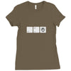 cyberman ctrl alt del Ladies Fitted T-Shirt
