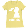 politics Ladies Fitted T-Shirt