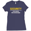 security little sister protection squad Ladies Fitted T-Shirt