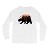 Bear Adventure With Rose Long Sleeve Shirts