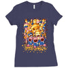 pigs Ladies Fitted T-Shirt