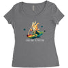 chaos and destruction Women's Triblend Scoop T-shirt