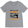 IF GRANDFATHER CAN'T FIX IT THAN NO ONE CAN FIX IT V-Neck Tee