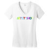 artist shot Women's V-Neck T-Shirt