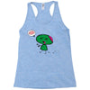 zombie cartoon Racerback Tank