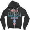 people's climate march for justice 2017 Zipper Hoodie