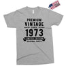 Premium Vintage Since 1973 Limited Edition Original Parts Exclusive T-shirt