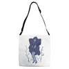 the seven year empire Adjustable Strap Totes