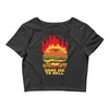 burger fever Crop Top