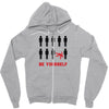 Be Yourself Zipper Hoodie