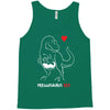 pregnant rex white and red color Tank Top