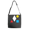 clean bandit shapes geometric Adjustable Strap Totes