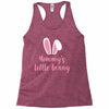 Mommy's Little Bunny Easter Themed Racerback Tank