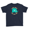 an elephant never cares Youth Tee
