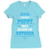 The Best Poppy Was Born In October Ladies Fitted T-Shirt