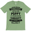 Super Cool Poppy Of A Freaking Awesome Granddaughter T-Shirt