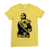 outlaws to the end 5 Ladies Fitted T-Shirt