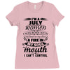 I Am A July Women Ladies Fitted T-Shirt