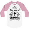 I Am One Blessed Grandpa 3/4 Sleeve Shirt