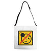 not the face Adjustable Strap Totes