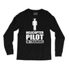 helicopter pilot in training Long Sleeve Shirts