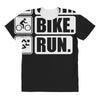 v6 swim bike run All Over Women's T-shirt