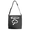 welcome to england! Adjustable Strap Totes
