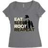 Root Pubg Women's Triblend Scoop T-shirt