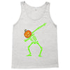 pumpkin skeleton dabbing Tank Top