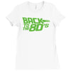 back to the 80's Ladies Fitted T-Shirt