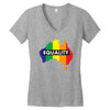 Vote Yes-Australia Marriage Equality Women's V-Neck T-Shirt