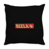 red rizla, ideal gift or birthday present Throw Pillow