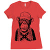 monkey redneck Ladies Fitted T-Shirt