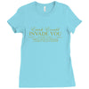 philosobee quote 35 Ladies Fitted T-Shirt